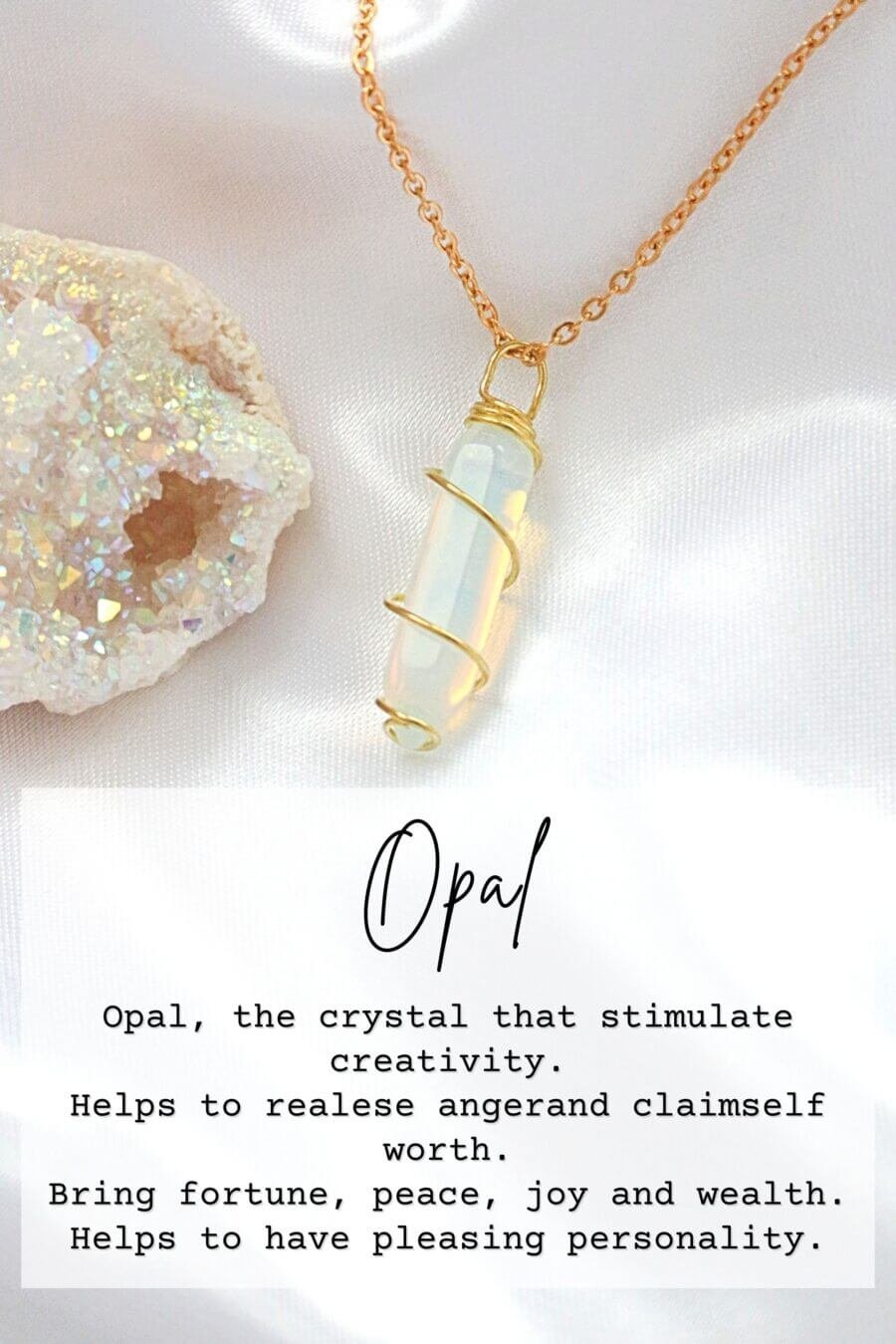 CHOOSE CRYSTAL: Cage Necklace on Gold Chain, Crystal Healing Necklace, Gemstone  Necklace - Custom Length