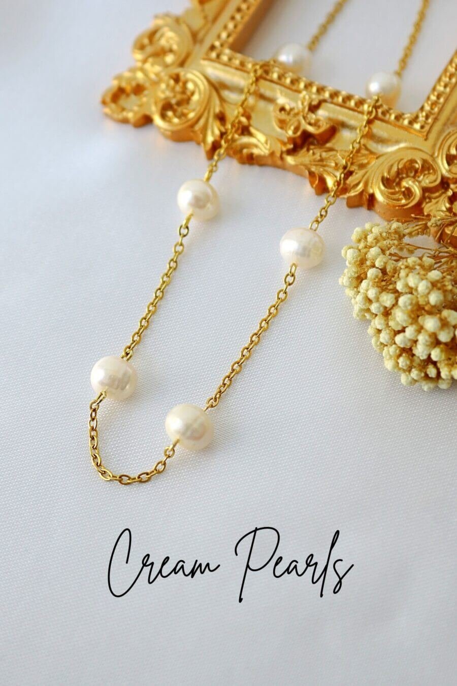 Chic Pearl Choker Set | 22k Gold | Freshwater Pearls | Party Wear GNS 152