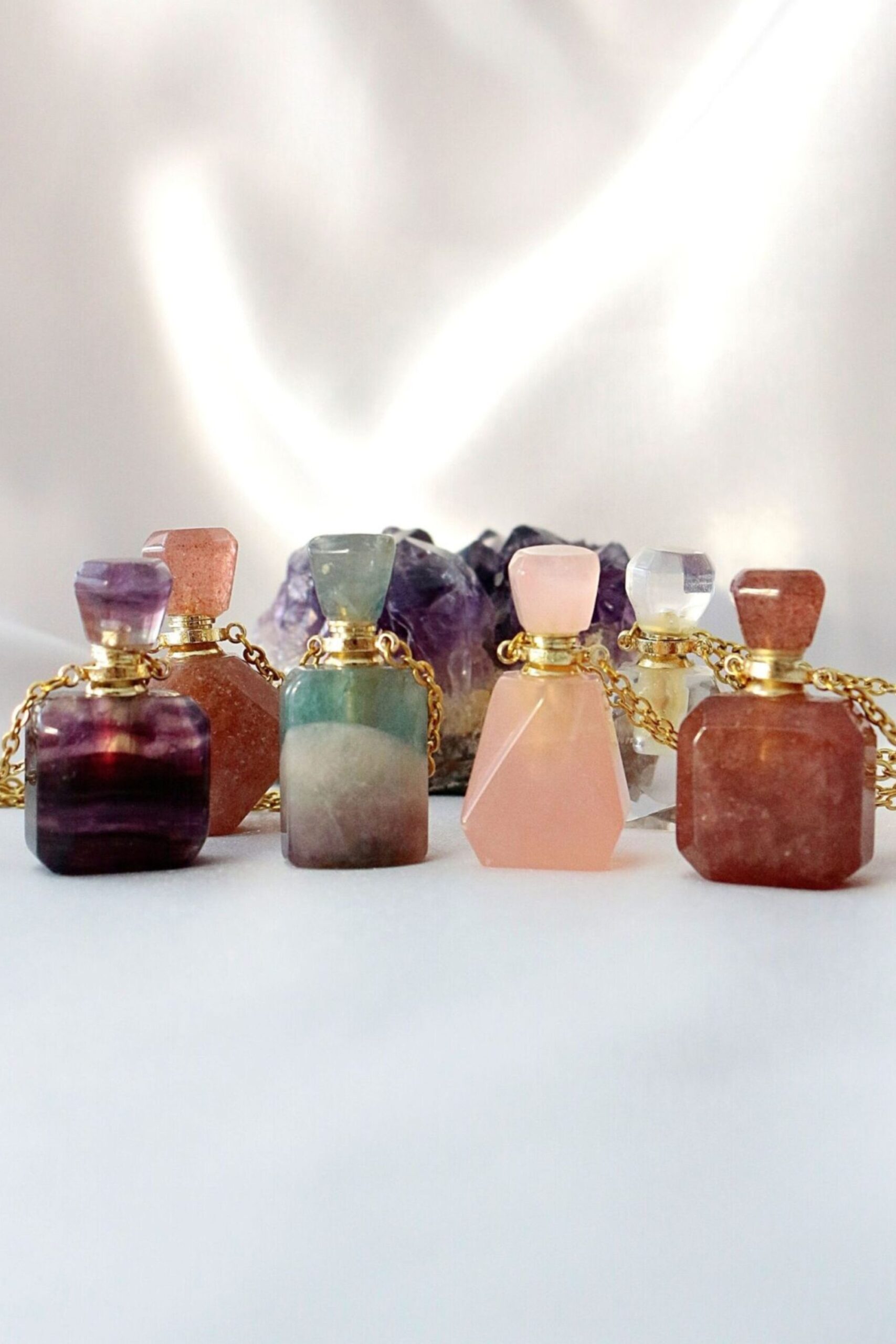 Magic Potion Bottle | 24K Crystal Bottle Necklaces